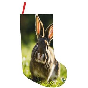 Konijntjes Print Kerst Kousen,Vakantie Party Decoraties