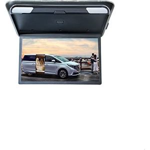 1080P 19 Inch Auto Monitor Hd Lcd-scherm Auto Plafond Tv Camper Dak Mount Display MP5 Draagbare Multimedia auto Video Playe Achterbankmonitor(Black MP5)