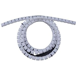 2 meter spiraallijnorganizer, veelkleurig, 8-42 mm(White,10mm inside diameter)