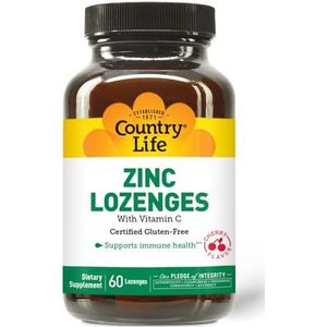 Zinc Lozenges Cherry 60 lzngs