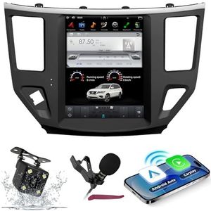 Android 15 Autoradio Navi voor N-issan Pathfinder/Padilla (2013) 10.4 ""Touchscreen Car Multimedia Player met draadloze carplay GPS-navigatie BT5.0 HIFI FM 5G-WiFi SWC DSP MIC,6g+128g