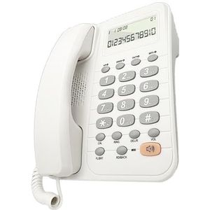 YUGSHNKFC Telefoon van de Zakenbureau Vaste Telefoon met Bellervertoning voor Hotelgastenkamer Met Snoertelefoon
