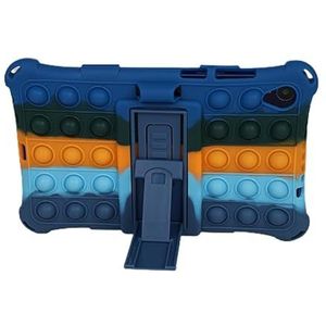 Tablet Kids Cover Case Geschikt for Lenovo Tab M8 3e 4e Gen TB-300FU M8 HD TB-8505F/X 8.0 inch Case(Color:Colorful Navy,Size:M8 TB-8705/8505)