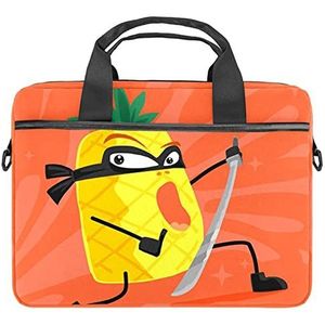 Laptop Tas 14.5 Inch, Herfst Patroon Zakelijke Aktetas voor Mannen Vrouwen Schouder Messenger Bag Case Mouw Handvat Case voor Computer/Notebook