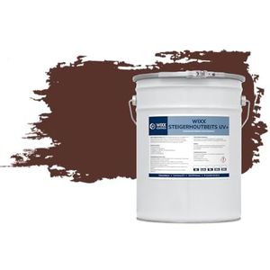 Wixx Steigerhoutbeits UV+ - 10L - RAL 8015 | Kastanjebruin
