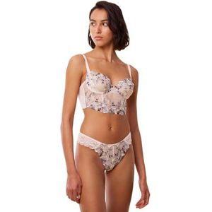 Corset - Foundation Beige - Kant - Niet Gevoerd - Met Beugel