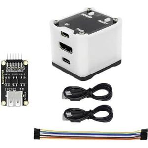 BFLKY Het kleine Verre Apparaat van het Serverbeheer van KVM met Video vangt USB2.0-Haven100Mbps Ethernet Geheugengroef en Vertoning