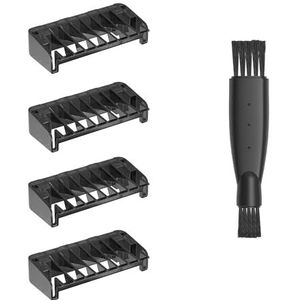 Trimmerkam 1/2/3/5 mm, 4 opzetkammen, compatibel met QP2515 QP2530 QP2630 QP2734 QP2830 QP6510 Phonillico®