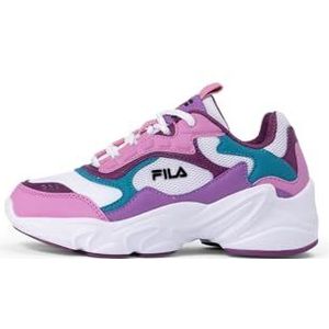 FILA Collene CB Kids Sneakers voor meisjes, White Moonlite Mauve, 28 EU