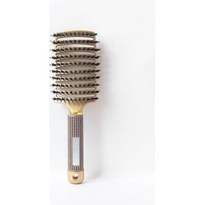 Haarborstel - Lichtgewicht - Ergonomisch Handvat - Natuurlijk Haar