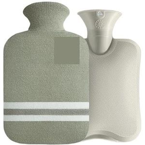 DieffematicRSD Warmwaterkruik Warmwaterzak Watervullende Warmwaterzak voor Vrouwelijke Warme Buik Handen en Voeten Handwarmer Warmwaterkruikzak (Color : Green)