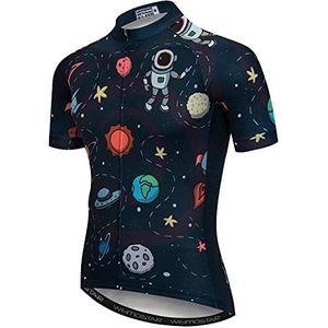 weimostar Fietstrui Mens Bike Jersey MTB Fiets Zomer Korte Mouw Fietsen Shirt Tops, Cd5216, M