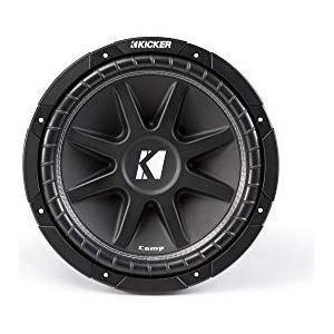 KICKER 43C124 12 inch Comp Subwoofer Zwart