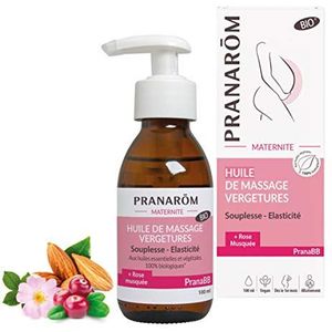 PranaBB maternité huile de massage vergetures bio 100ml