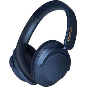 1MORE Sonoflow Pro Draadloze Hoofdtelefoon, Over-Ear Actieve Ruisonderdrukkende Hoofdtelefoon, Bluetooth 5.4 Oortelefoon Met Ldac, Draadloze Audio Met Hoge Resolutie, 100H, Heldere Gesprekken (Blauw)