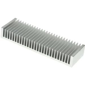 FULIMEI Koellichaam 200 * 60 * 30MM (zilver) aluminium koellichaam en andere speciale dikkere versterker