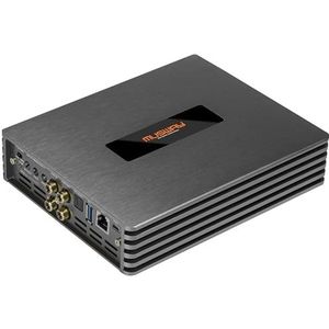 MUSWAY M6v4 - digitale 6-kanaals versterker met 8-kanaals DSP met ISO kabelboom 2,5 m