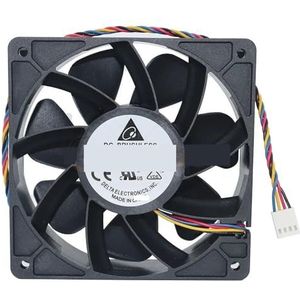 Voor delta QFR1212GHE QFR1212GHE-PWM 4P PMW 12V 2.7A 12038 Serverkoelventilator 74Y5220 120 * 120 * 38mm voor Bitcoin Miner