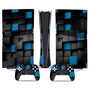 Voor PS5 PRO Skin Digital Edition Console En Controller Vinyl Cover Skins Wraps Krasbestendig, Compatibel Met Voor PS5 Digital Edition Pro 01117 Geen Schuimvorming Bubbelvrij