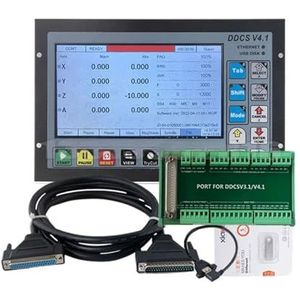 CNC-moderniseringskit, DDCS V4.1 3/4 Axis Independent Offline Controller Machine Tool Engraving And Milling Cnc Motion Control System(4 Axis)