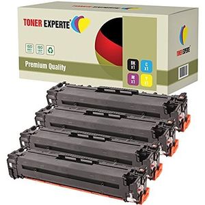 Set van 4 TONER EXPERTE® Toner Cartridges Compatibel met 131X 131A 731 voor HP LaserJet Pro 200 Color MFP M276nw M276n M251nw M251n Canon i-SENSYS LBP7100Cn LBP7110Cw MF628Cw