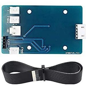 WANGCL 3D Printer Vervanging Deel Transfer Extruder Board Controller met FPC 20 Pin Lint Kabel met Artileri Sidewinder X1 Accessoires