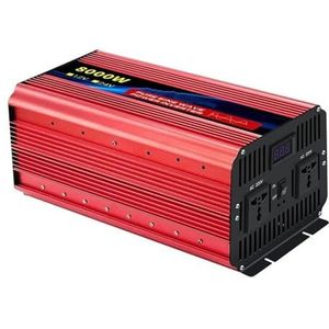 Spanningsomvormer Zonne-omvormer Met LED-display, Zuivere Sinusgolf 12V/24V Naar 220V/110V 50/60Hz, DC Naar AC-omvormer(24V50HZ,220V,8000W)