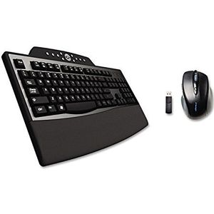 Kensington Pro Fit Wireless Comfort Desktop Set toetsenbord Inclusief muis RF Draadloos Zwart