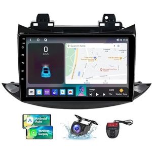 Android 13 GPS-Autoradio voor Chevrolet Tracker 3 2013-2020 9 inch Touchscreen met BT 5.0/SWC/FM RDS DAB+ Radio/Carplay Android Auto/DSP Video Stereo Speler + DVR Achtercamera(NF-7)