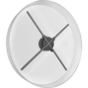 3D-holografische ventilator 3D Roterende Projectie Holografische Reclamemachine Ventilatortype Blote Oog 42/50/56/65/100cm Speciale Beschermhoes voor borden van bedrijfswinkels, bars(115cm cover)