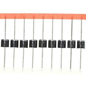 HUABAN 20 STKS 6A4 Gelijkrichter Diode 6A 400V R-6 Axiale 6 Amp 400 Volt