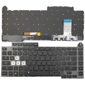 Voor Asus voor ROG voor Strix G15 G513 G513IC G513IE G513IE-PH74 G513IM G513Q G513QM G513QY G533 Laptoptoetsenbord VS voor verlicht model 2021