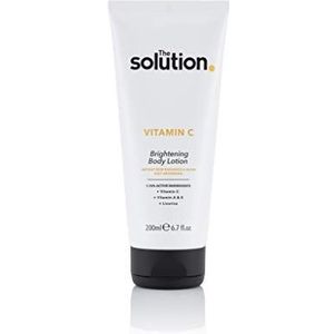 The Solution Vitamin C Brightening Body Lotion, Instant Skin Radiance, 200ml