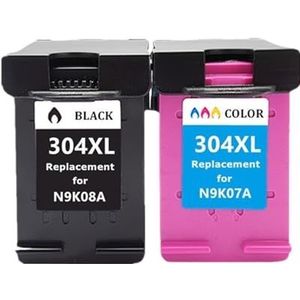 Compatibele 304XL vervangende inktcartridge for D-esjet 2620 All-in 3700 3720 3752 5000 5010 5030(1 BK 1 Color)