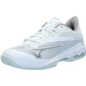 Mizuno Wave Exceed Light 2 Ac Vrouwen Sneaker, Wit-Metallic Grijs, 8 UK, Wit Metallic Grijs, 42 EU