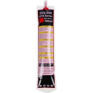 Winnerjet GTX inktzak 700ml D-TG Textiel for B-ther GTX-422 GTX-423 GTX-425 GTX-600 PRO printer(Magenta)