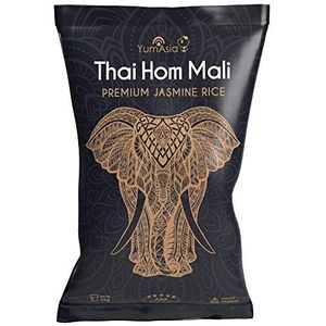 Yum Asia Thai Hom Mali Premium Witte Jasmijn Rijst – 5kg
