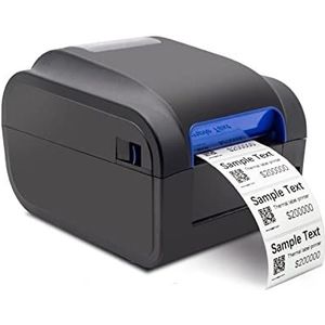 Etiketprinters 2 in 1 label barcode printer thermische bon printer streepjescode Qr Code Adhesive Sticker Paper Support Mobile
