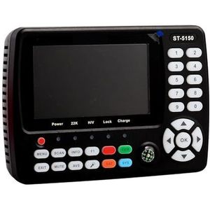 St-5150 Dvb-S2/T2/C Satellietzoekermeter Satllite TV-ontvanger Hoge gevoeligheid