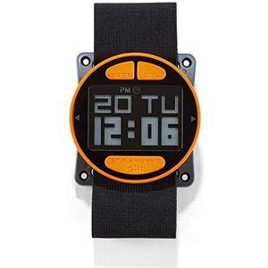 Gill Stealth Race Timer - Sailing Watch & Compass - Black/Orange