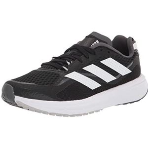 adidas Women's SL20.3 Running Shoe, Core Black/White/Grey Two, 10.5
