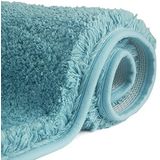 FCSDETAIL Antislip, hoogpolige badmat, machinewasbare badmat met waterabsorberende, zachte microvezels, voor badkuip, douche en badkamer