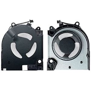 Laptop CPU koelventilator Voor For DELL G15 5511 Zwart RTX30 Series