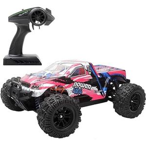 1/18 Bigfoot off-road oplaadbare auto met afstandsbediening, 2.4G snel driftend RC-voertuig voor elk terrein, 4 kanalen 45 ° sterke krachtklim RC Monster Crawler Trucks, voor kinde