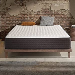 naturalex TITANIUM | Matras 140 x 200 cm | Traagschuim 30 cm Diep | Maximaal Comfort | Duurzame Flexibiliteit | 7 Rustzones | Premium Latex Geheugen Combinatie | Ideaal Aanpasbaar en Transpirant