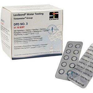 Lovibond DPD 3 Photometer 500 tabletten (50 strips) by Pool Total | merkkwaliteit tintometer