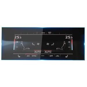 Displaybeschermfolie Voor A6L 2019-2025 10.1"" Navigatieschermbeschermer Gehard Glas Auto GPS Dashboard Film(Lower Screen Panel 8.6"")
