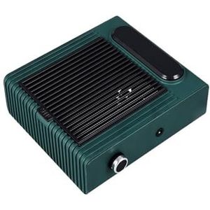 Nagelstofverzamelaar, krachtige nagelstofzuiger, 180 W, voor manicure en pedicure, met afneembaar filter, verstelbare nagelverzamelaar, nagelstudio-gereedschap, manicure-stofverzamelaar