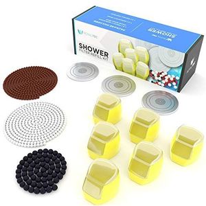ROYALTEC Vitamine C Douche Filter Navulling - 6 maanden Value Pack 6 Vitamine C Blokken, Vervanging Stenen en Douchekop Gezichten