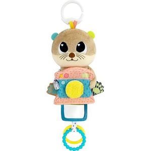 LAMAZE Arty Says Cheese - Clip and Go Kinderwagen, sensorisch speelgoed voor baby's - Vroeg leren babyspeelgoed 0-6 maanden en ouder - vakkundig ontworpen pasgeboren speelgoed - babyshower geschenken